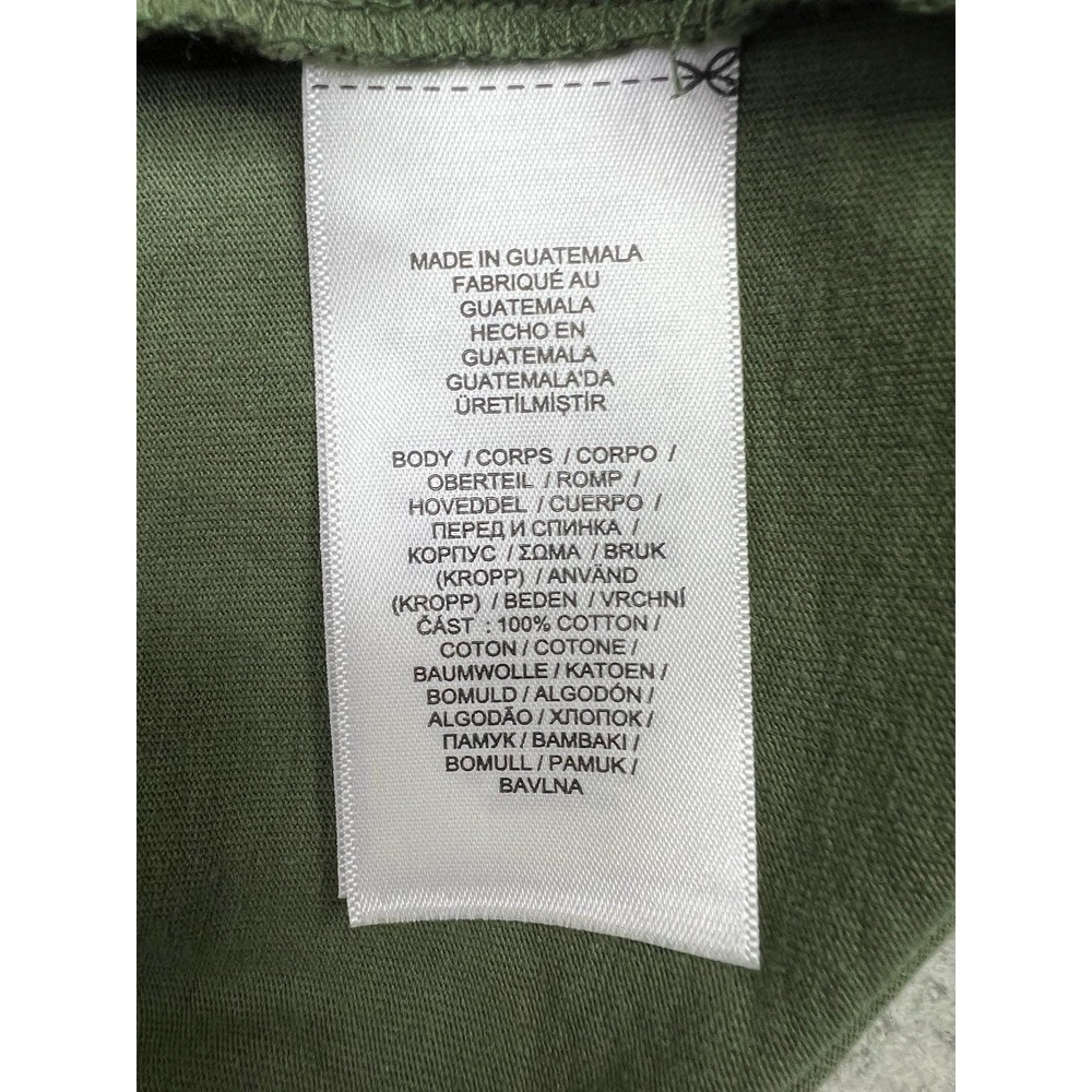 Polo Ralph Lauren Hoodie Pullover Mens Medium Green POLO Graphic Lightweight - Picture 6 of 9